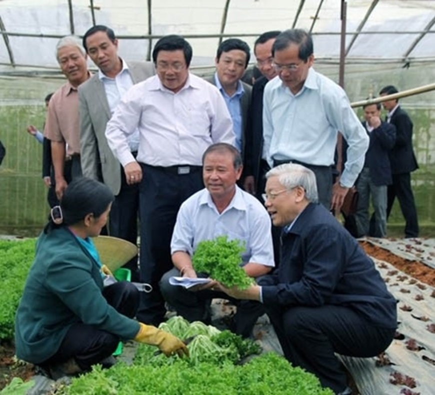 Tổng Bí thư Nguyễn Phú Trọng: Người chắp cánh khát vọng về một nền nông nghiệp hiện đại